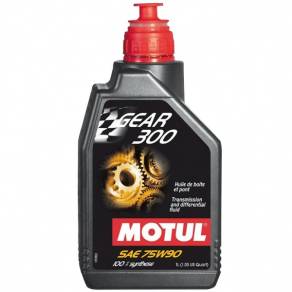 Трансмиссионное масло Motul Gear 300 75W-90 (GL4/GL5), 1л.