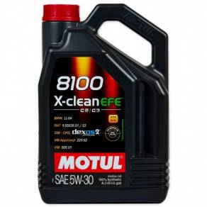 Моторное масло Motul 8100 X-clean EFE 5W30 C2/C3/SN, 4л.