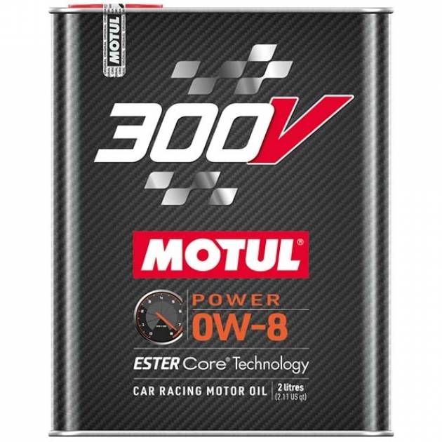Моторное масло Motul Power 300V 0W-8 Racing