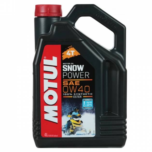 Масло для снегоходов Motul Snowpower 4T 0W-40 (SN/MA2)